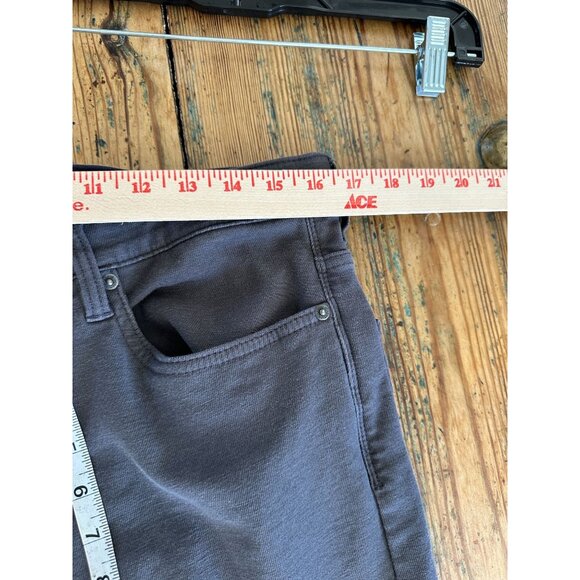 Jachs NY Mens Slim Fit Gray Stretch Pants Size 34/32 Five-Pocket Cotton Rayon - Picture 6 of 7